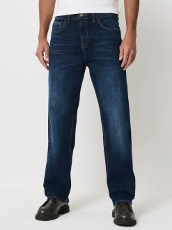 Next encre - - extensible Denim Jeans Coupe ample Discount