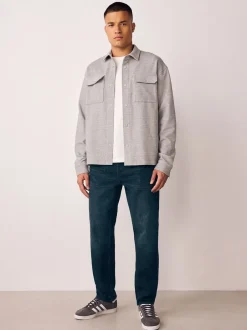 Next encre - - extensible Denim Jeans Coupe fuselée régulière Sale