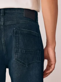 Next encre - - extensible Denim Jeans Coupe fuselée régulière Sale