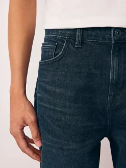 Next encre - - extensible Denim Jeans Coupe fuselée régulière Sale