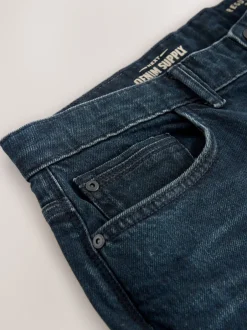 Next encre - - extensible Denim Jeans Coupe fuselée régulière Sale