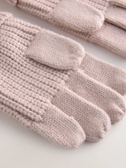 smALLSAINTS Ensemble bonnet et gants Underground à logo Hot