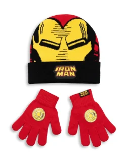Vanilla Underground Ensemble bonnet et gants Marvel Iron Man New