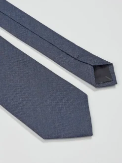 Brook Taverner Ensemble cravate et mouchoir de poche en soie mélangée Clearance