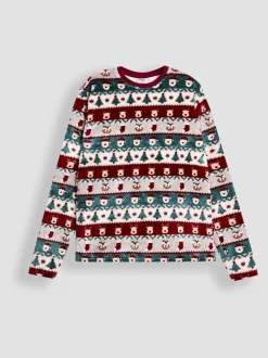 Jojo Maman Bébé Ensemble de Pyjamas en Polaire Fair Isle de Noël pour Hommes Online