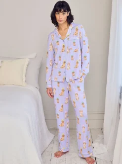 Chelsea Peers Ensemble de pyjamas longs imprimés Spa Dogs Outlet