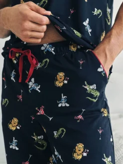 Chelsea Peers Ensemble pyjama Wild dining imprimé