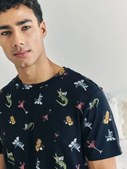 Chelsea Peers Ensemble pyjama Wild dining imprimé