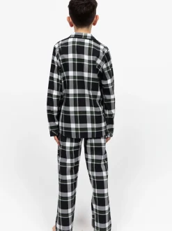 Cyberjammies Ensemble pyjama Minijammies à manches longues carreaux 100% coton New