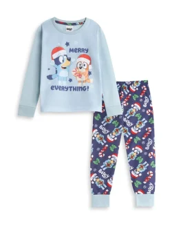 Vanilla Underground Ensemble pyjama de Noël Bluey à manches longues et jambes longues Clearance