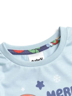 Vanilla Underground Ensemble pyjama de Noël Bluey à manches longues et jambes longues Clearance