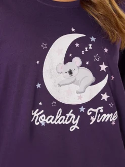 M&Co Ensemble pyjama Koalaty Time à manches longues et jambe large Discount