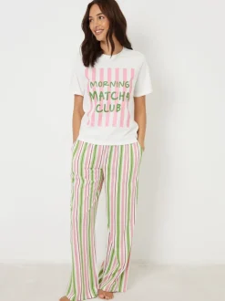 Threadbare Ensemble pyjama à manches courtes imprimé graphique Discount