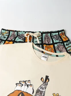 Vanilla Underground Ensemble pyjama jambes longues en coton à manches courtes