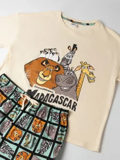 Vanilla Underground Ensemble pyjama jambes longues en coton à manches courtes