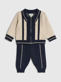 River Island Ensemble en maille zippée color block Discount