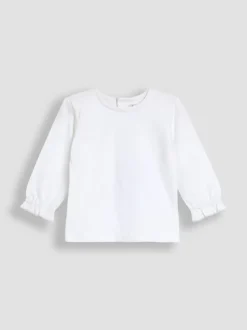 Jojo Maman Bébé Ensemble salopette et haut en chambray brodé Discount