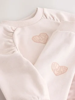 smALLSAINTS Ensemble Sweat-shirt Lover Jambe large Joggings Outlet