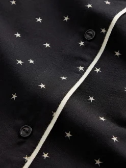 Gap Etoile noire - Haut de Pyjama à manches longues en modal Outlet