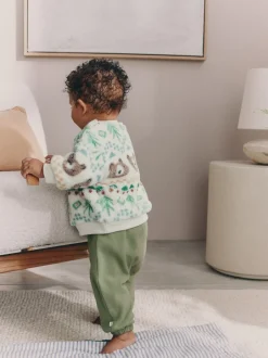 Next Fairisle ours vert - Ensemble Bébé haut en polaire et Survêtement (0mois-2ans) Sale