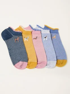 Fat Face FatFace 5 paires de chaussettes de sport Outlet
