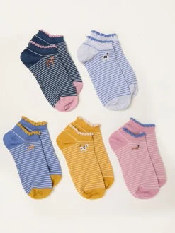 Fat Face FatFace 5 paires de chaussettes de sport Outlet