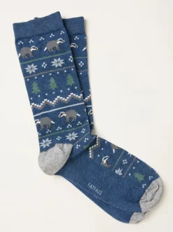 Fat Face FATFACE Chaussettes Fairisle Clearance