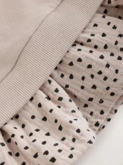 Next Fauve neutre - Ensemble Top et Leggings à manches longues (3mths-7yrs) Online