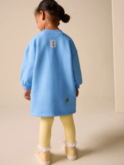 Next Fleur bleue - Robe en molleton décontractée (3mois à7ans) Sale