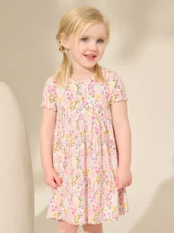 Next - Robe en jersey côtelé (3mths-7yrs) Fleuri Best
