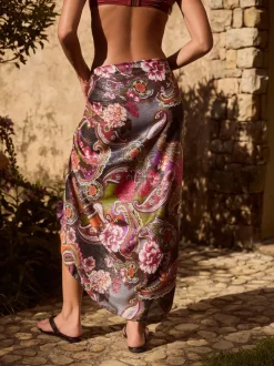Next Fleuri Multicolore Scénique - Maxi Sarong New