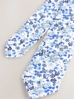 Next - Cravate (3-16 ans) Floral bleu New