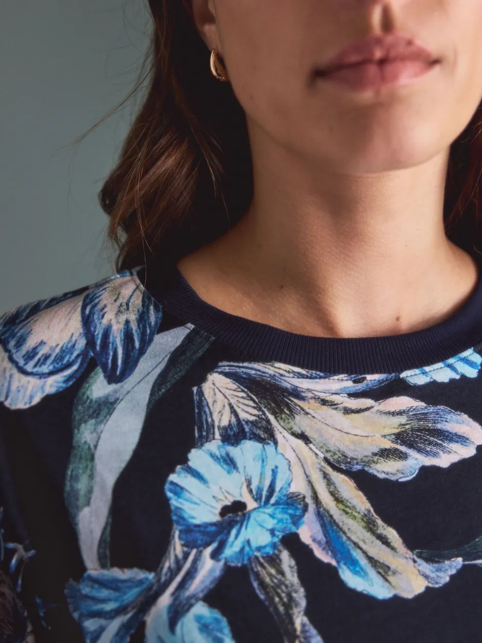 Next Floral bleu - Pyjama Kew Collection à manches longues Discount