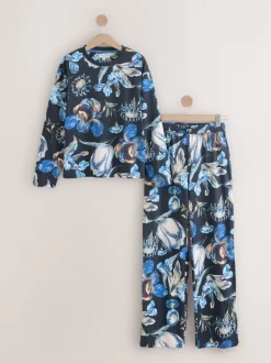 Next Floral bleu - Pyjama Kew Collection à manches longues Discount