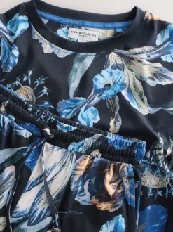 Next Floral bleu - Pyjama Kew Collection à manches longues Discount