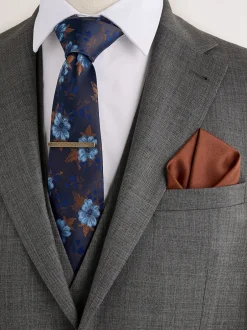 Next Floral de marine - Cravates 2 Lot New