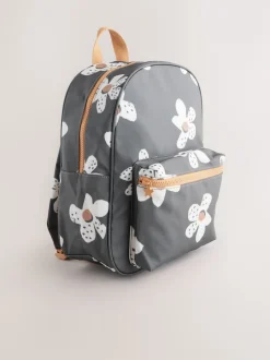 Next Floral noir - sac à dos