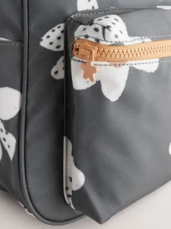 Next Floral noir - sac à dos