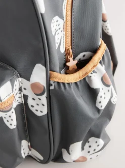 Next Floral noir - sac à dos