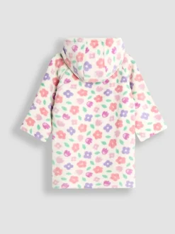 Jojo Maman Bébé Floral rose - Couverture douillette à capuche Outlet