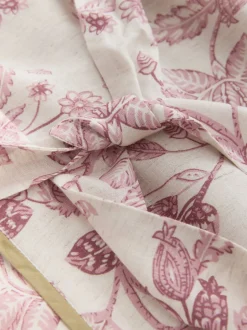 Next Floral rose - Robe de chambre en viscose/lin Blend Best