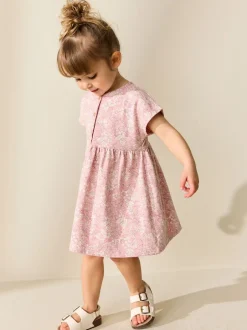 Next Floral rose - Robe en jersey (3mois à7ans) Discount