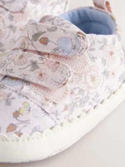 Next Floral rose - Touch Fasten Bébé Trainers (0-24mths) Best