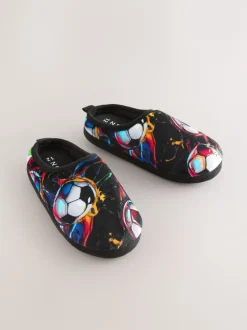 Next Football noir/multicolore - Mules chaussons