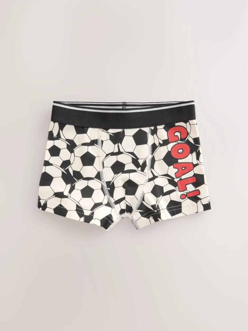Next Football rouge/bleu - Lot de 5 boxers Junior Personnage (1.5-16ans)