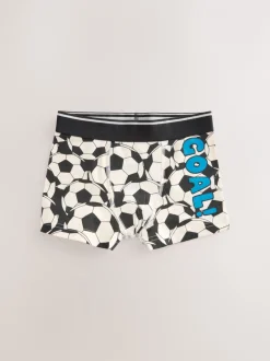 Next Football rouge/bleu - Lot de 5 boxers Junior Personnage (1.5-16ans)