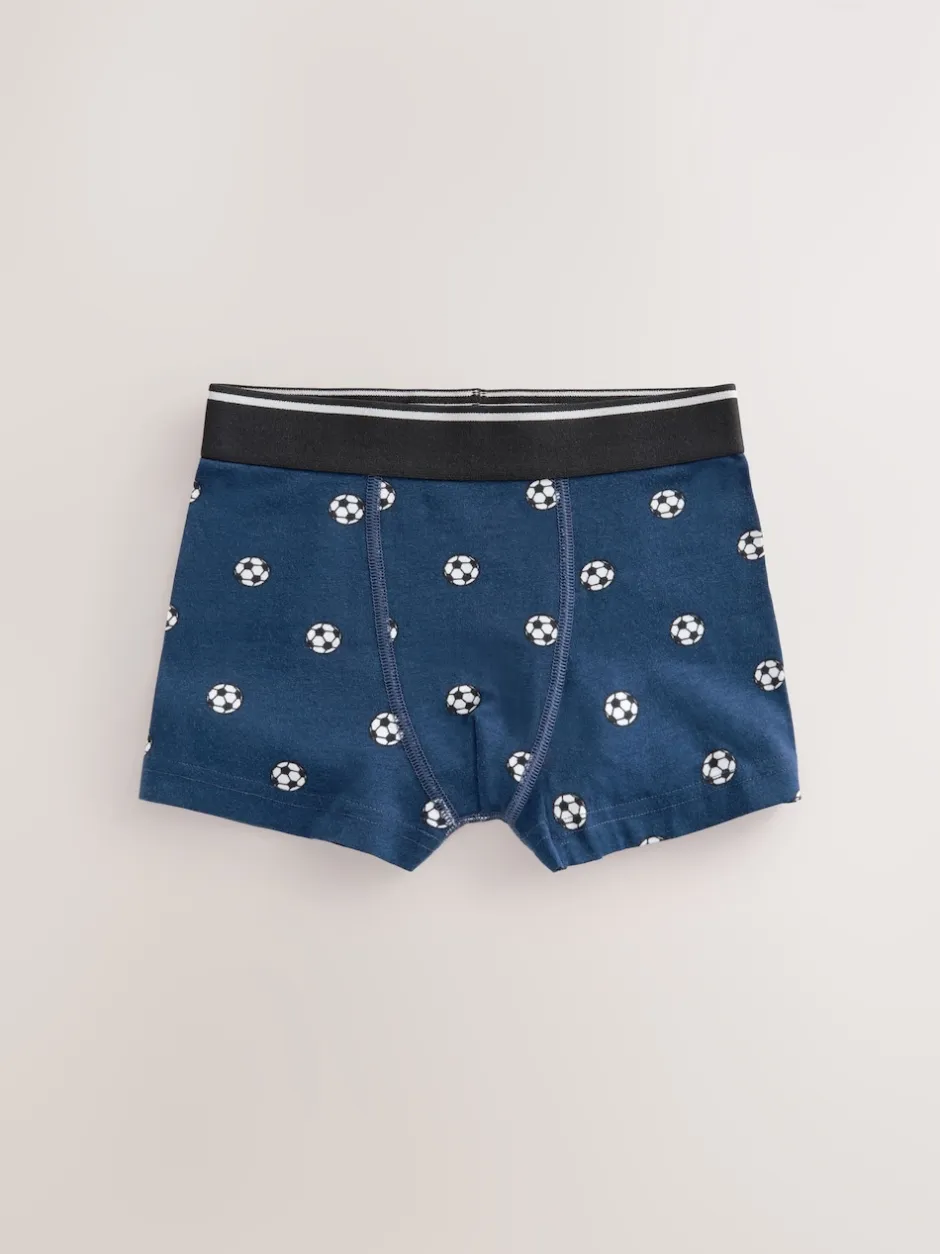 Next Football rouge/bleu - Lot de 5 boxers Junior Personnage (1.5-16ans)