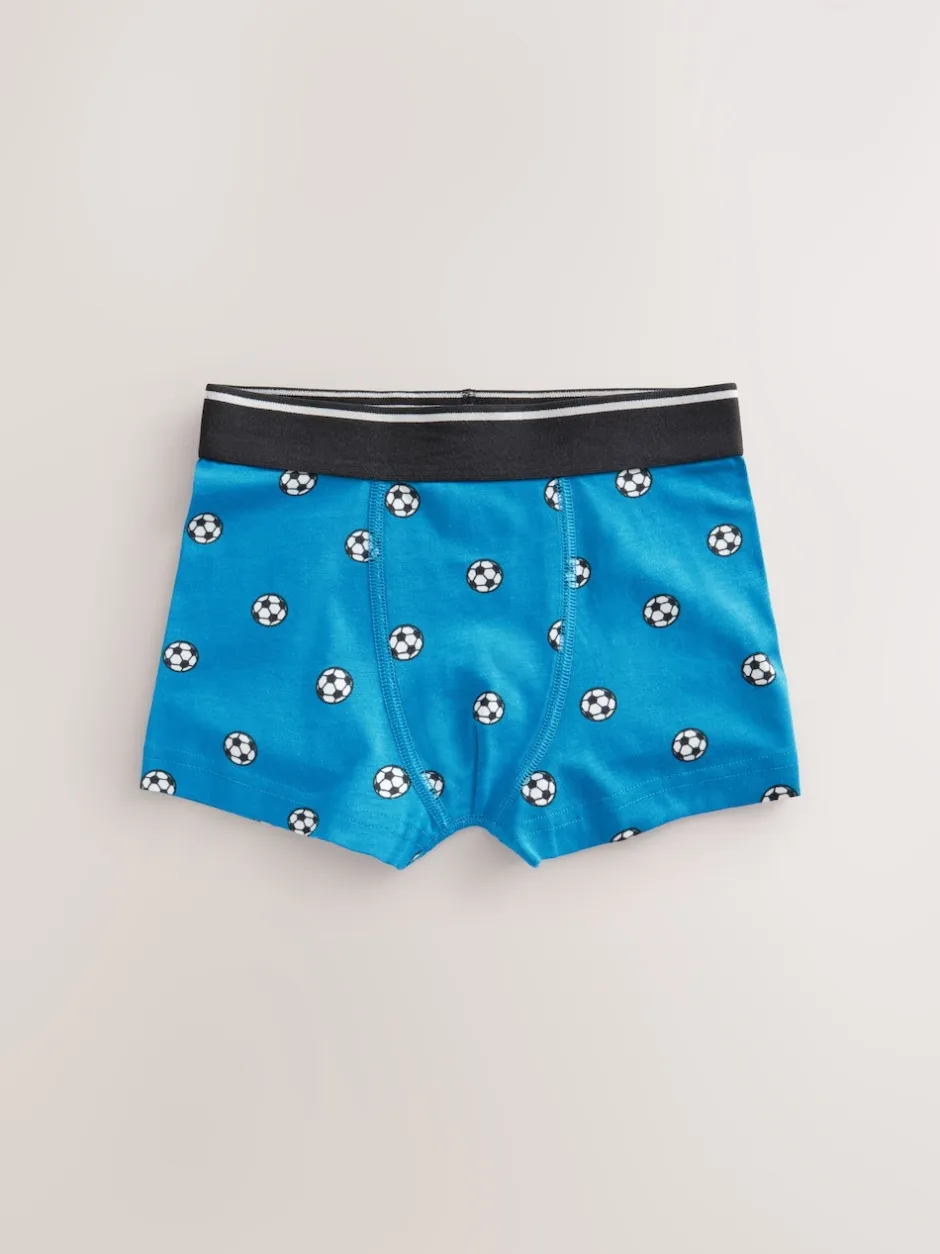 Next Football rouge/bleu - Lot de 5 boxers Junior Personnage (1.5-16ans)