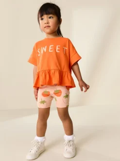 Next Fraise orange - Ensemble haut et short à manches courtes (3 mois à 7 ans) Discount
