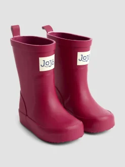 Jojo Maman Bébé framboise - Bottes de pluie unies